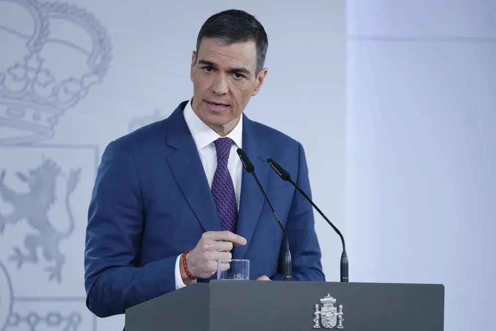 Pedro Sánchez, en una imagen de archivo / EFE (pool)