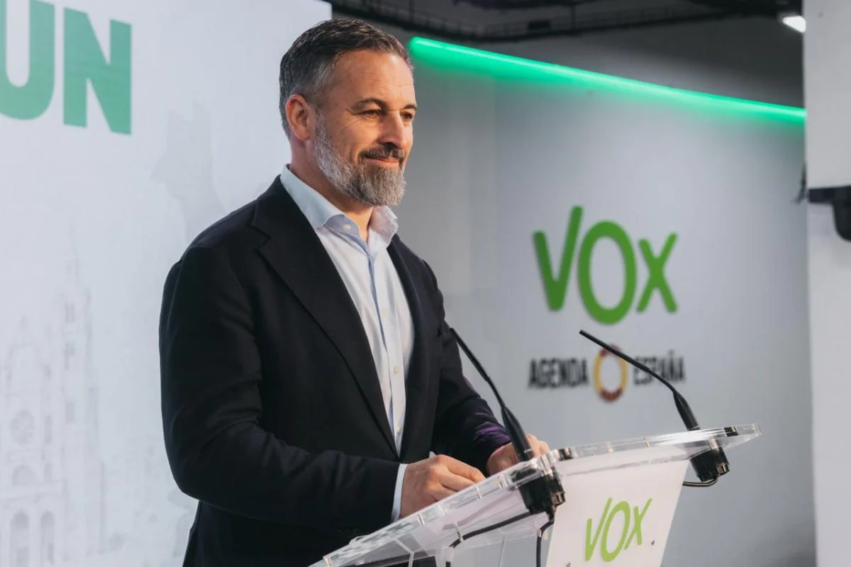 Santiago Abascal, en una imagen de archivo / Vox