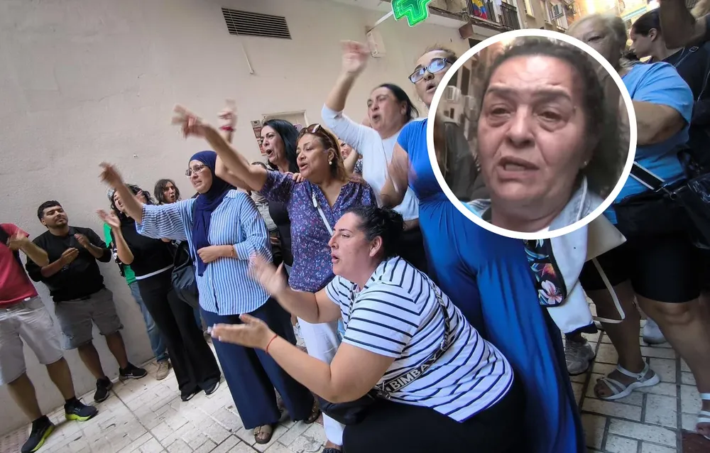 Imagen de uno de los intentos de desahucios contra la Tita Mari y su hijo / Universitas